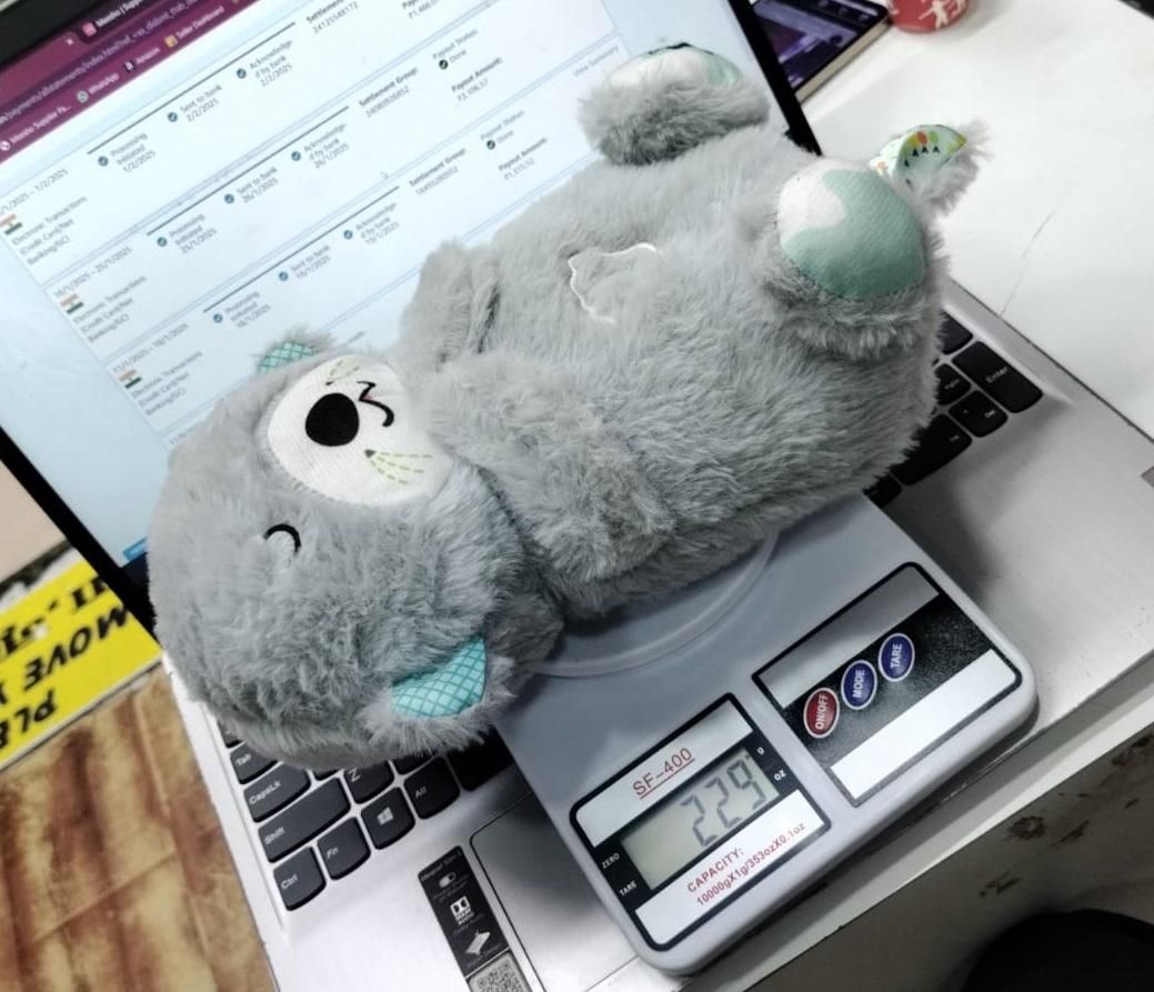 Breathing Teddy Bear with Soothing Music, Comfort Plush Original