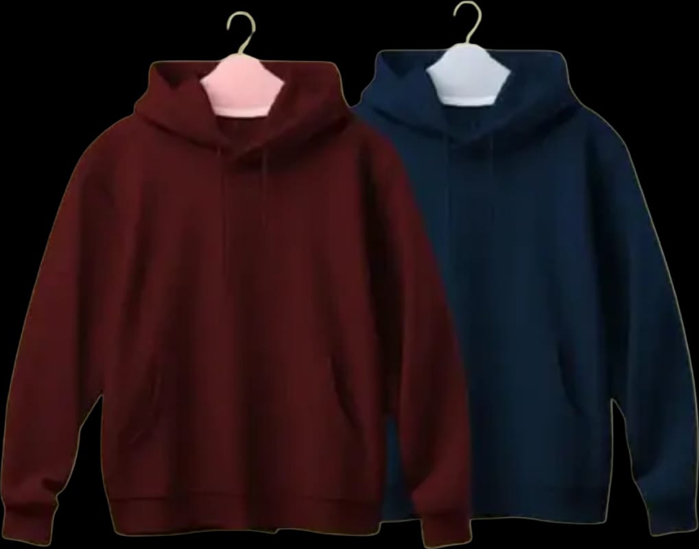 HOODIES 2 COMBO RED & Nevy Blue |SWEET HOODIE..