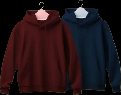 HOODIES 2 COMBO RED & Nevy Blue |SWEET HOODIE..