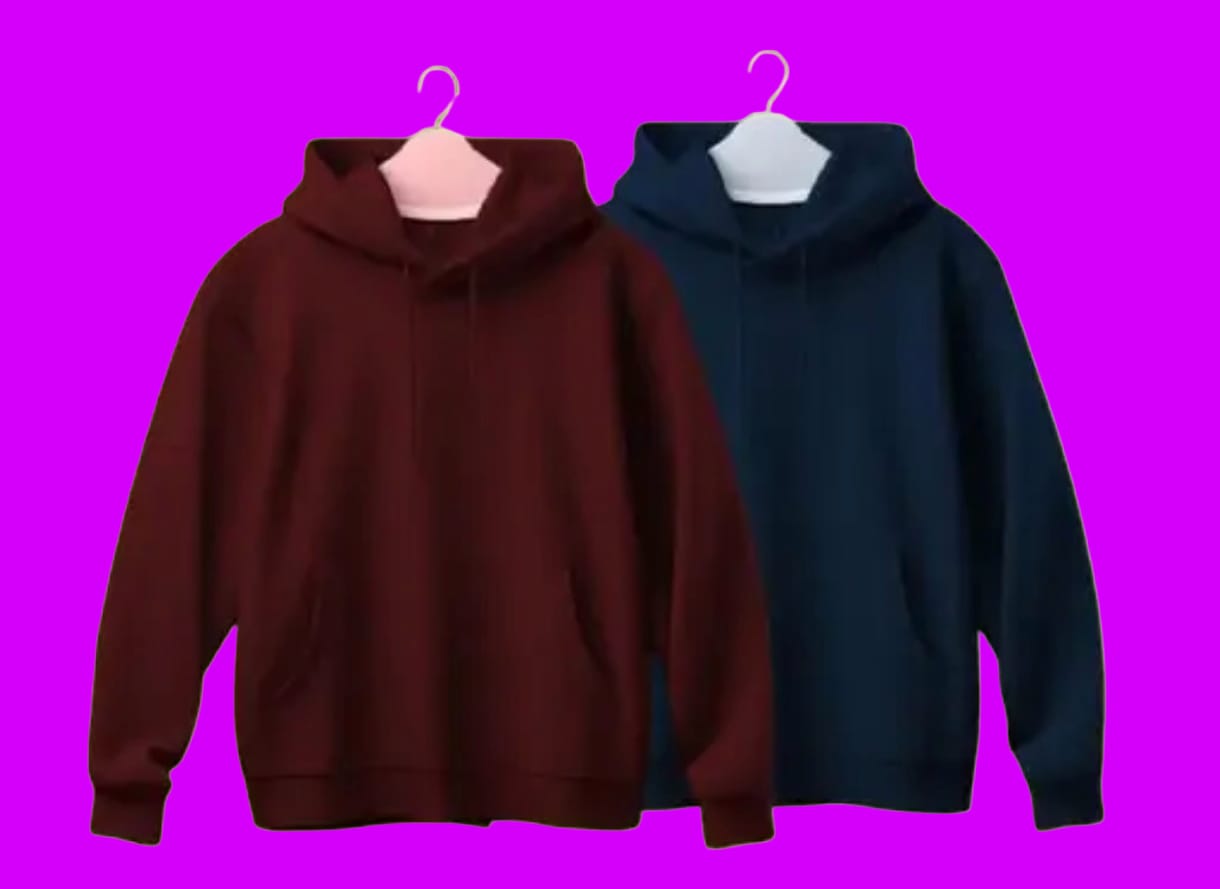 HOODIES 2 COMBO RED & Nevy Blue |SWEET HOODIE..