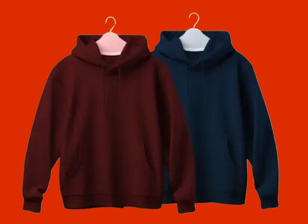 HOODIES 2 COMBO RED & Nevy Blue |SWEET HOODIE..