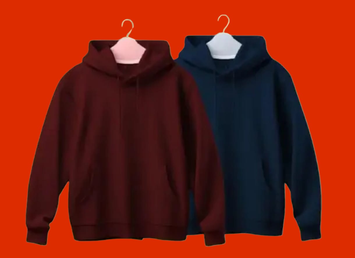HOODIES 2 COMBO RED & Nevy Blue |SWEET HOODIE..